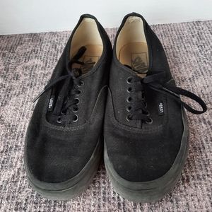 Black Vans Mens sz 7 womens 8.5
